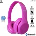 Headphone Bluetooth LEF-1003 Lehmox - Pink
